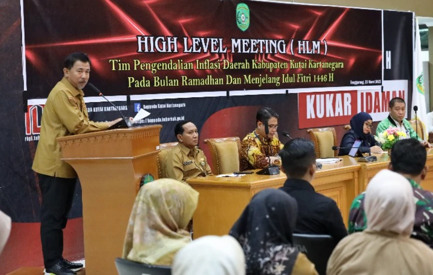 Sekda Kukar Tegaskan Strategi Terpadu Tekan Inflasi Jelang Idul Fitri
